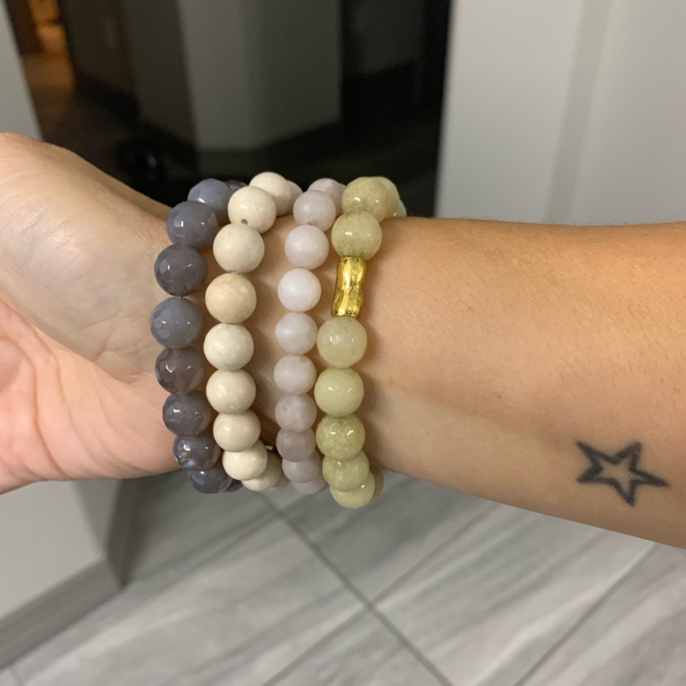 Four-piece bracelet stack - Picture 2 of 2